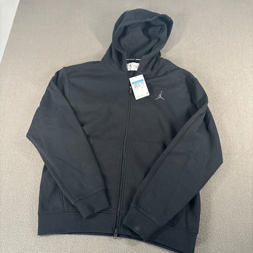 Jordan Sport Full-Zip Hoodie Mens Size M Black FV8602-010